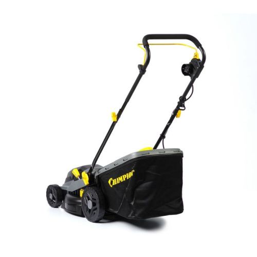 Газонокосилка эл. CHAMPION EM3816 (1,6 кВт пласт.+ткань травосб. 42л ширина 380мм 30-75мм, 11,3кг)-Tehinstrument