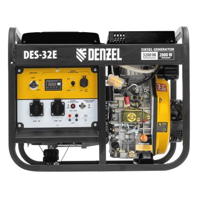 Генератор дизельный Denzel DES-32E-Tehinstrument