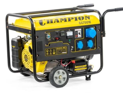 Бензиновый генератор CHAMPION GG7501E-Tehinstrument