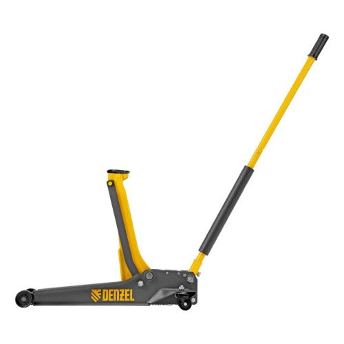 Домкрат гидравлический подкатной, 3 т, 85-610 мм, быстрый подъем, низ. подхват, проф, SUV Denzel-Tehinstrument