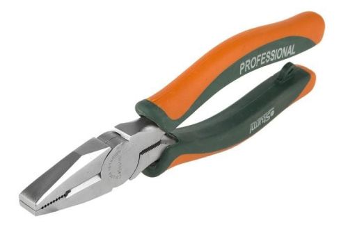 Плоскогубцы, 200мм, TPR рукоятки, никелированные,  Sturm-Tehinstrument