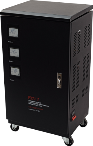 Стабилизатор напряжения РЕСАНТА АСН-20000/3-ЭМ-Tehinstrument