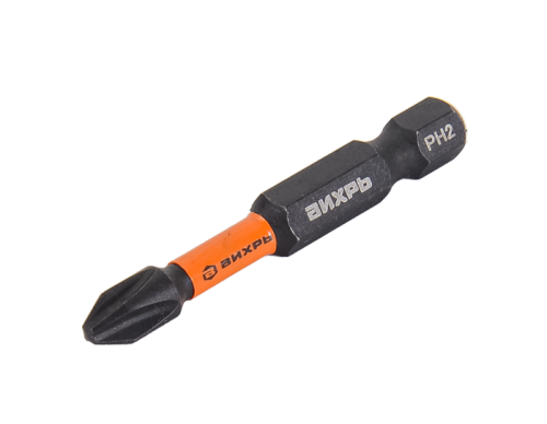 Набор бит PH2 50 мм ударные (2шт) Вихрь-Tehinstrument