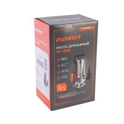 Насос дренажный PATRIOT PS 900 S-Tehinstrument