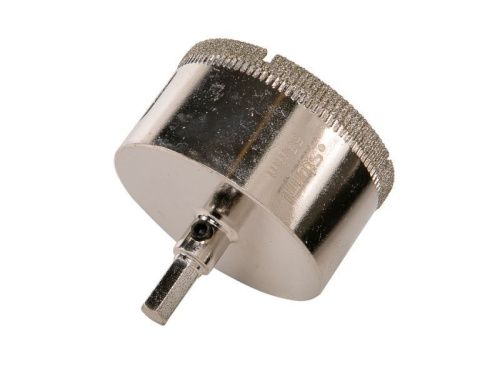 Коронка алмазн. По керам. Плитке и стеклу 55 х 55 мм,  с центрир. Сверл.  Sturm-Tehinstrument