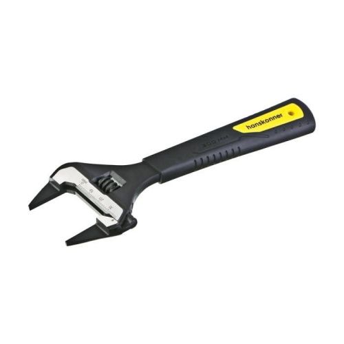 Разводной ключ с супер тонкими губками, 200 мм, зев 38мм, фосфатированный, hanskonner-Tehinstrument