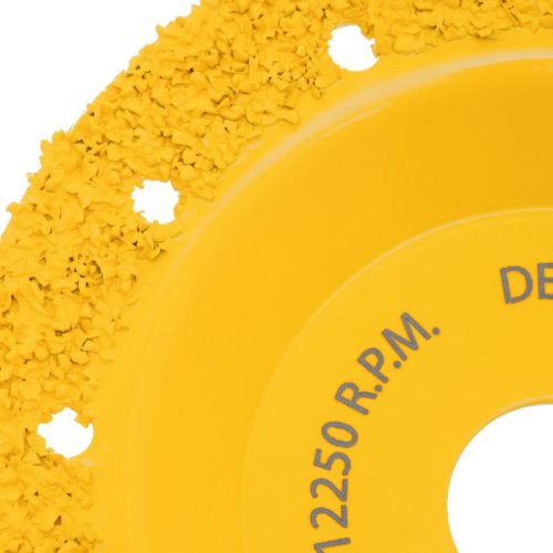 Чашка твёрдосплавная зачистная Denzel,125 мм, плоская, среднее зерно #16-Tehinstrument