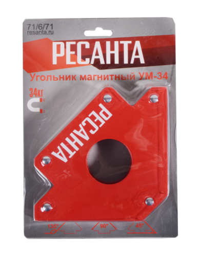 Угольник магнитный УМ-34 Ресанта-Tehinstrument
