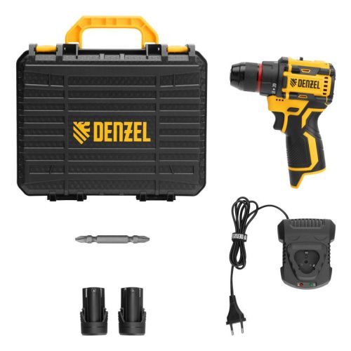 Дрель-шуруповерт аккумуляторная бесщет. CDH-BL-12, Li-Ion, 12 В Denzel-Tehinstrument