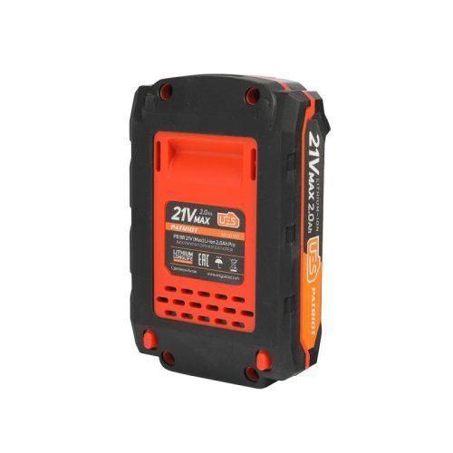 Батарея аккумуляторная BR 21 V Max Pro UES (21 В, 2 А*ч, Li-ion), Patriot-Tehinstrument