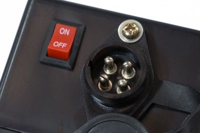 Лебедка автомобильная электрическая 4.5 т, 12 В Denzel-Tehinstrument