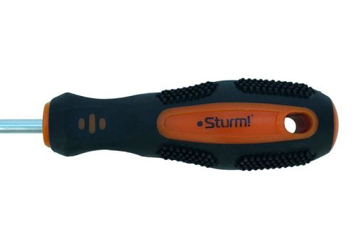 Отвертка плоский шлиц SL5х150мм, CrV, магнитный наконечник  Sturm-Tehinstrument