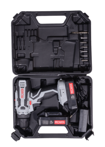 Дрель-шуруповерт аккумуляторная Ресанта ДА-18-2ЛК-Tehinstrument