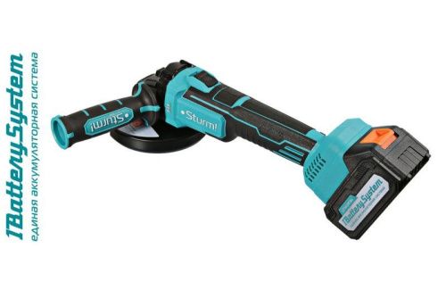 Аккумуляторные УШМ  Sturm CAG1812 1BatterySystem-Tehinstrument