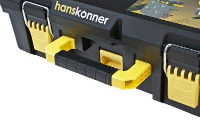 HSP165 Ящик модульный размер S, система хранения HANSTORAGE PLUS, 525x373x165мм-Tehinstrument