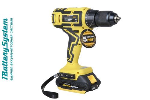 Аккумуляторный шуруповерт Hanskonner HCD1855R 1BatterySystem-Tehinstrument