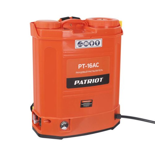 Опрыскиватель ранцевый аккумуляторный Patriot PT-16 AC-Tehinstrument
