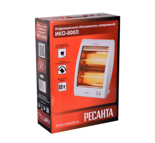 Инфракрасный обогреватель (кварцевый) Ресанта ИКО-800Л-Tehinstrument