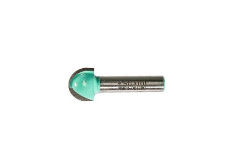 Фреза пазовая галтельная dxhxl 20x12x47 мм, хв.8  Sturm-Tehinstrument