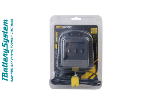 HBC2002 зарядное устройство Hanskonner, 18В, 1BatterySystem, 2.3A-Tehinstrument