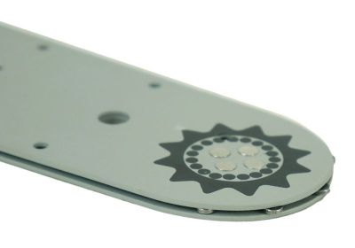 Пильная шина 16"  Sturm Паз 1,3мм, 3/8", 59зв, хвостовик PO БЕЗМАСЛЯНАЯ-Tehinstrument