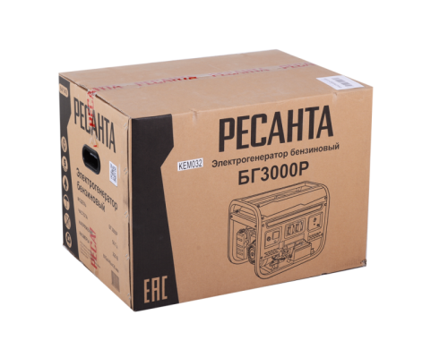 Электрогенератор БГ 3000 Р Ресанта-Tehinstrument