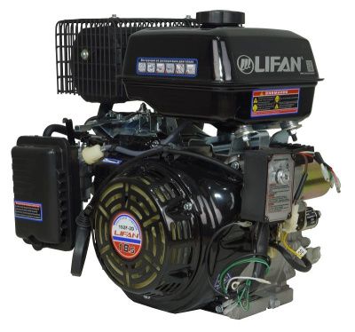 Двигатель Lifan 192F-2D, вал ?25мм, катушка 11 Ампер-Tehinstrument