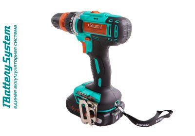 Аккумуляторный шуруповерт  Sturm CD3620T 1BatterySystem-Tehinstrument