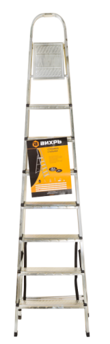 Стремянка стальная ВИХРЬ СС 1х8-Tehinstrument