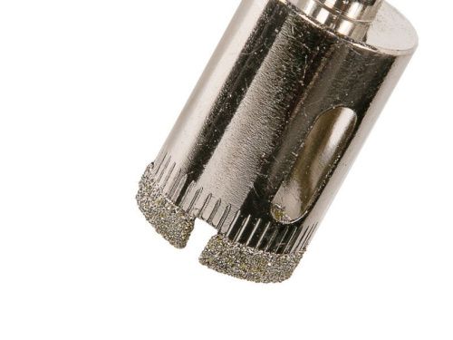 Коронка алмазн. По керам. Плитке и стеклу 20 х 55 мм, с центрир. Сверл.  Sturm-Tehinstrument