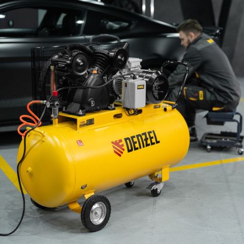 Воздушный ременной компрессор Denzel BCV 5500-T/200-Tehinstrument