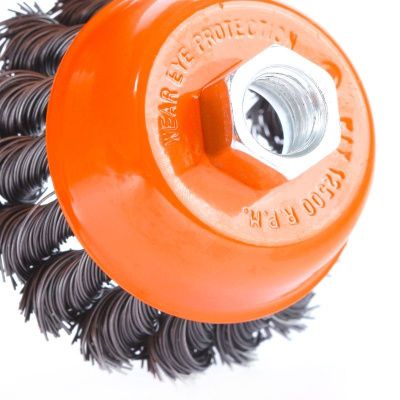 Щетка чашеобразная витая (75 мм, М14), Patriot-Tehinstrument