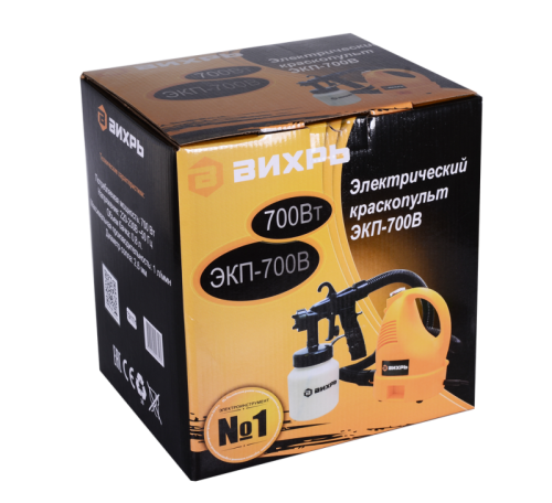 Краскопульт электрический ЭКП-700В Вихрь-Tehinstrument