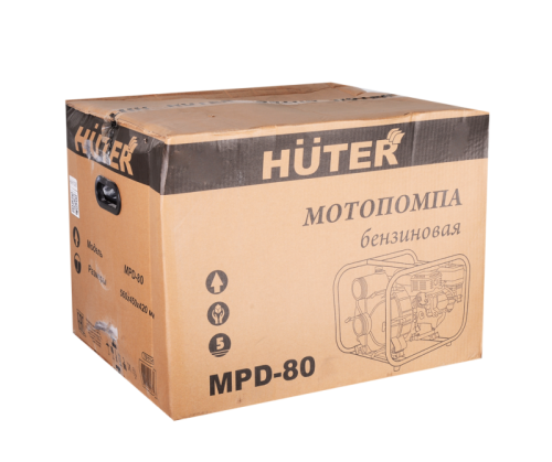 Мотопомпа HUTER MPD-80 для грязной воды-Tehinstrument