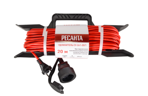 Удлинитель силовой на раме Ресанта СУ-2х1-20/1 (IP44)-Tehinstrument