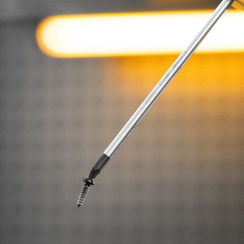 Отвертка, PZ0x75 мм, S2, 3к рукоятка Denzel-Tehinstrument