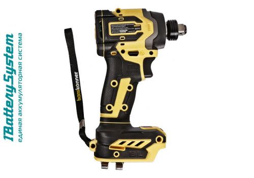 Аккумуляторный ударный винтоверт Hanskonner HCD20280BLW 1BatterySystem-Tehinstrument