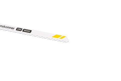 Пилки для лобзика ДЕРЕВО 2шт чист.прям рез (мяг,тверд 10-45мм) Hanskonner-Tehinstrument