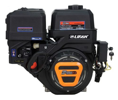 Двигатель Lifan KP500E, вал ?25мм, катушка 7 Ампер-Tehinstrument