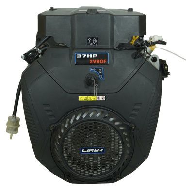 Двигатель Lifan LF2V90F ECC, вал 28,575мм, катушка 20А датчик давл./м-Tehinstrument