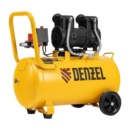 Малошумный безмасляный компрессор Denzel DLP-1500/50-Tehinstrument