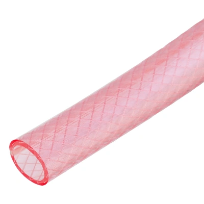 Шланг эластичный 3/4", 15 м, прозрачный розовый Palisad-Tehinstrument