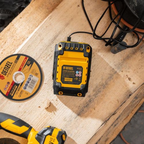 Батарея аккумуляторная Denzel BH-20-6.0, Li-Ion, USB, 20 В, 6,0 Ач-Tehinstrument