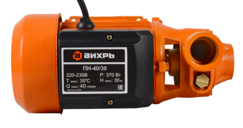 Поверхностный насос Вихрь ПН-40/30-Tehinstrument