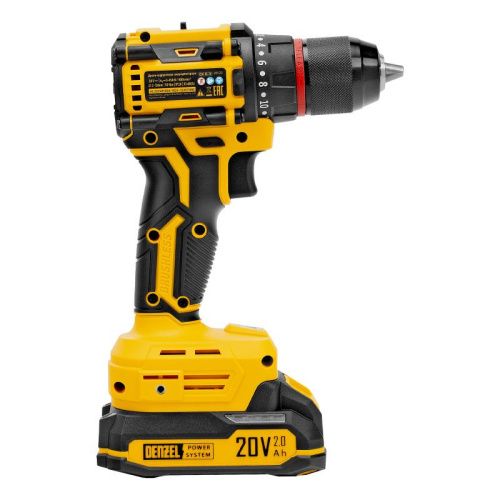 Бесщеточный аккумуляторный шуруповерт Denzel CDH-BL-20, Li-Ion, 20 В-Tehinstrument