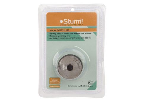 Насадка для аппарата для сварки пластиковых труб  Sturm TW7219-925-Tehinstrument
