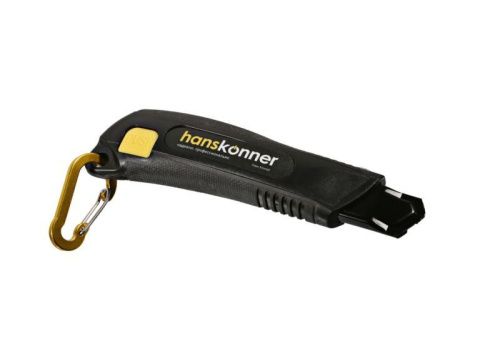 Нож 18мм, обрезиненный корпус, лезвие SK2 1.0мм, Hanskonner-Tehinstrument