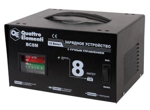 Зарядное устройство QUATTRO ELEMENTI BC  8M-Tehinstrument