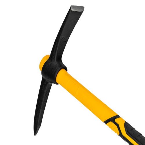 Кирка 700 г, фибергласовая обрезиненная рукоятка 385 мм Denzel-Tehinstrument