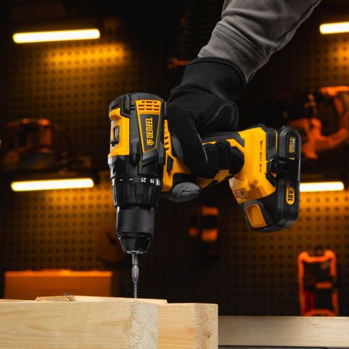 Дрель-шуруповерт аккумуляторная, бесщет. Denzel BLDL-IB-18-0-Tehinstrument